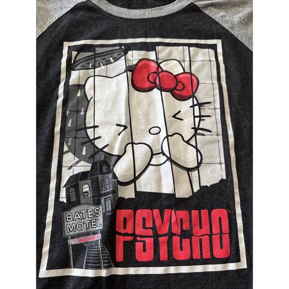 Universal Studios Exclusive Hello Kitty Psycho Women’s T-Shirt Size L - Picture 2 of 2